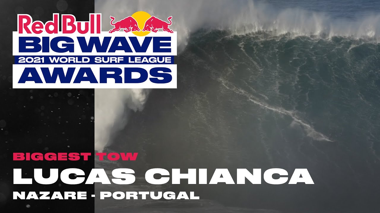 2021 Men's Biggest Tow Nominee: Lucas Chianca At Nazare