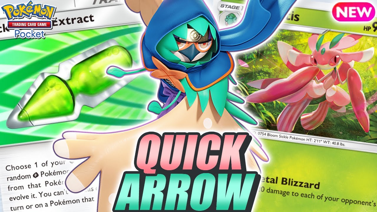 DECIDUEYE & LURANTIS Combo is Back to Destroy Opponent's Bench Quickly ! - Pokemon TCG Pocket