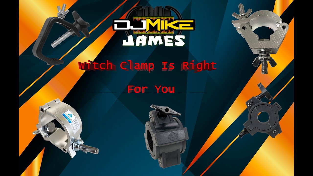 DJ Lighting Mounting Clamps Witch One Is Best For You