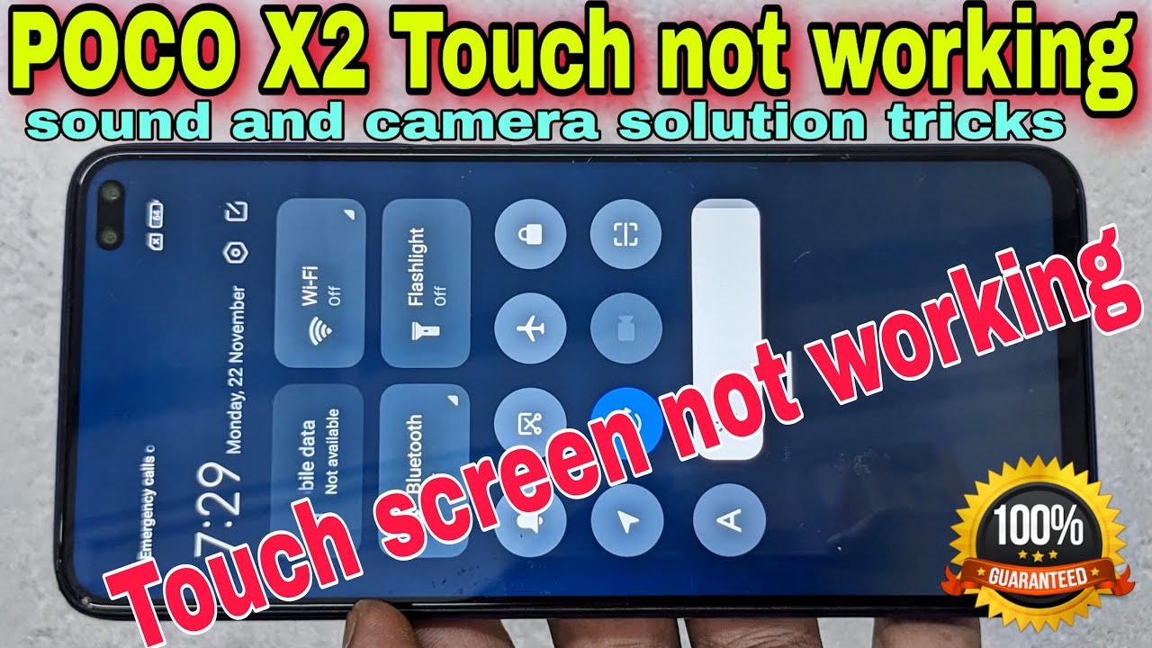 POCO X2 / X3 Touch not working fix | Poco X2 X3 Touch problem solution