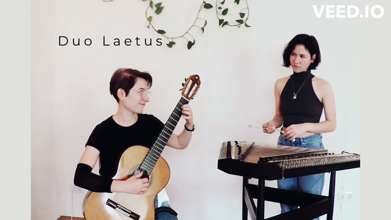 Duo Laetus (Hackbrett & Guitar) -  Suite Italiana, Adagio by Mario Gangi
