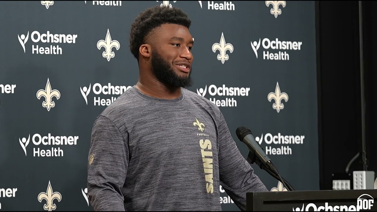 Saints RB Devin Neal on learning from Alvin Kamara and how he fits in the offensive scheme