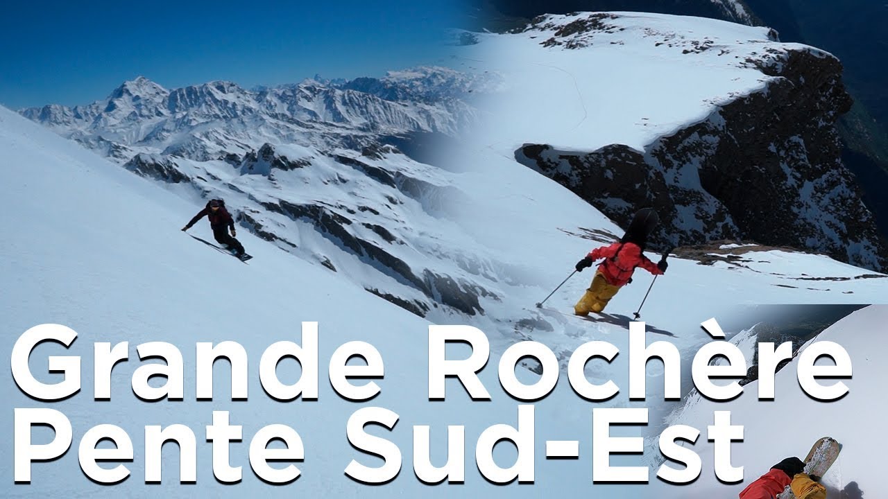 La Grande Rochère Pente Sud-Est Planaval Vallée d'Aoste ski snowboard splitboard de randonnée