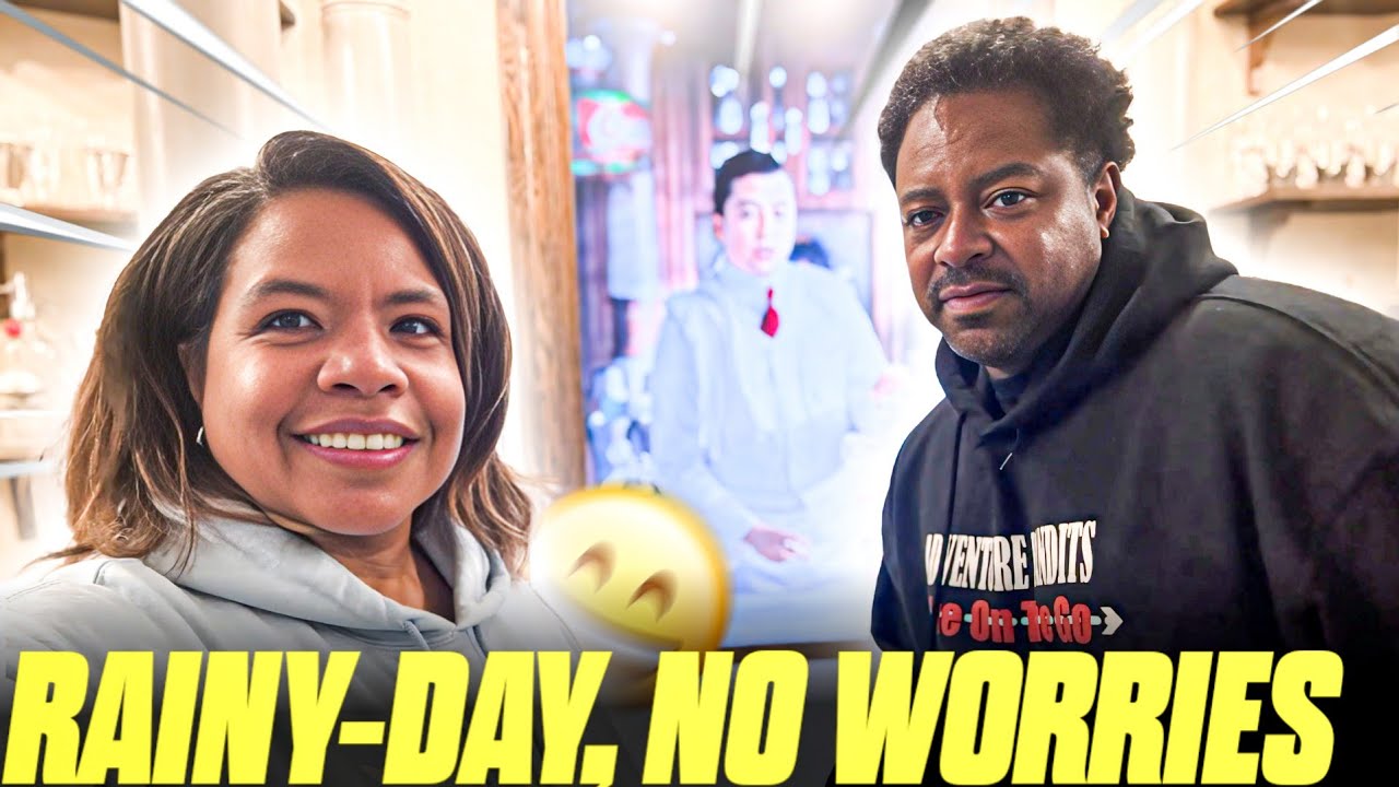 Cold Rainy-Day Camping / Full-time RV Life #CocaColaFactory #fulltimerv