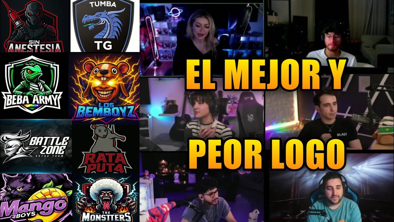 EXPERTOS en DISEÑO OPINAN sobre los LOGOS del TORNEO de DOTA 2 (Tocata, Lau, Chales, Elemao y mas)