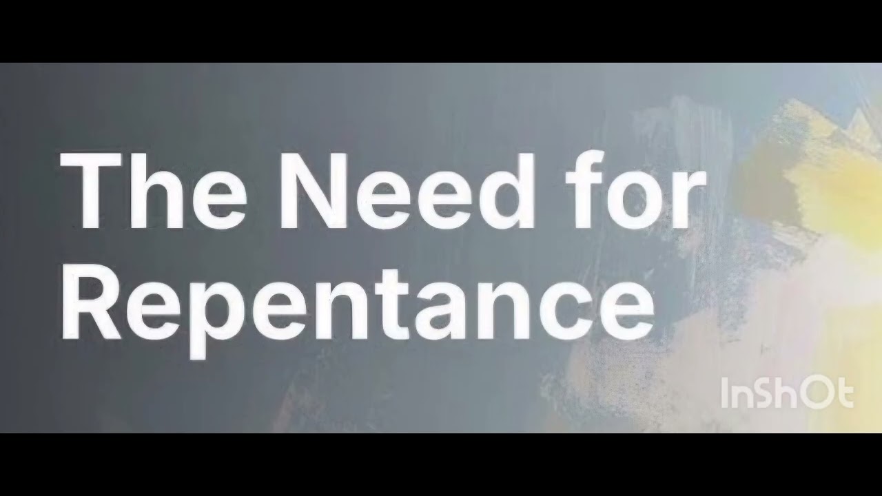 The need for repentance (Lk 3:1-20)