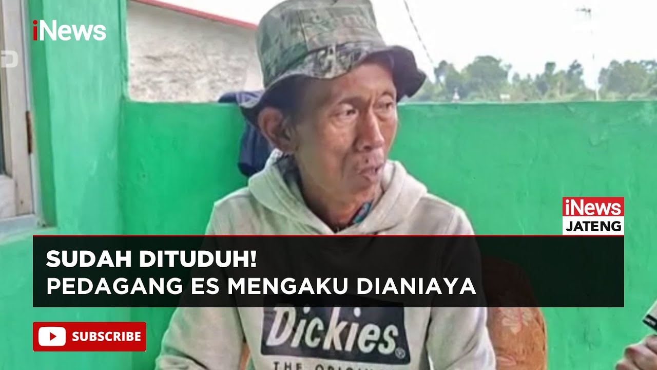 Pengakuan Lengkap yang Dituduh Jual Es dari Spon Oleh Aparat, Sempet Dianiaya