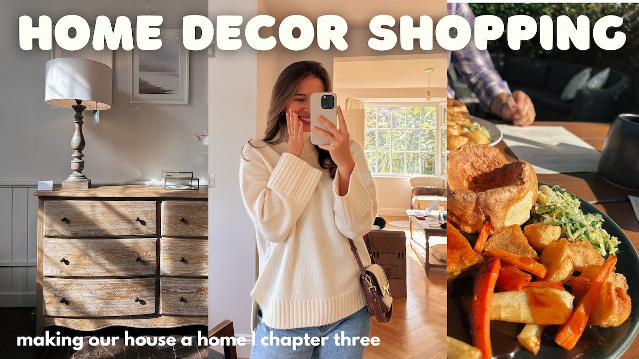 AUTUMN HOME DECOR SHOPPING 🏡 & the final moving vlog 🍂