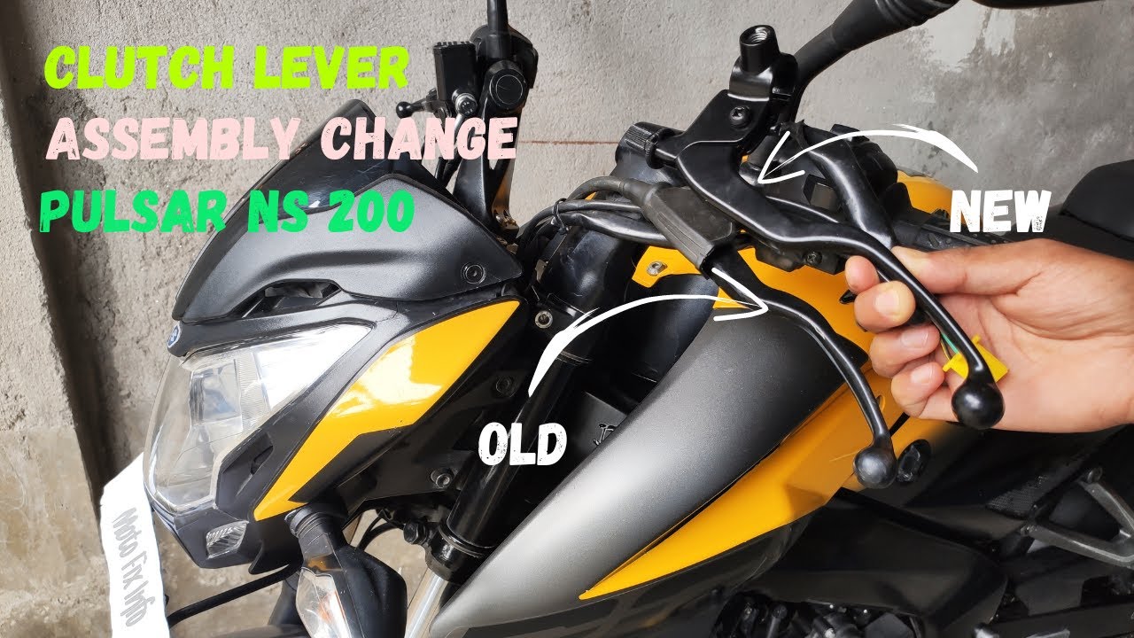 How to Replace Clutch Lever Assembly or Yoke in Motorcycle and Pulsar NS 200