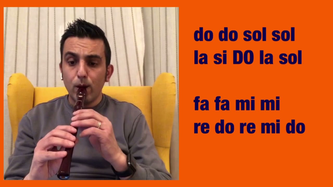 Twinkle Twinkle Little Star - VARIAZIONE 1 - Mozart - flauto dolce - facile