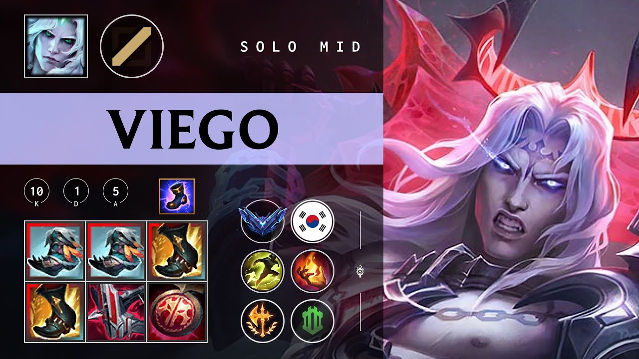 Viego Mid vs Galio - KR Diamond Patch 26.02