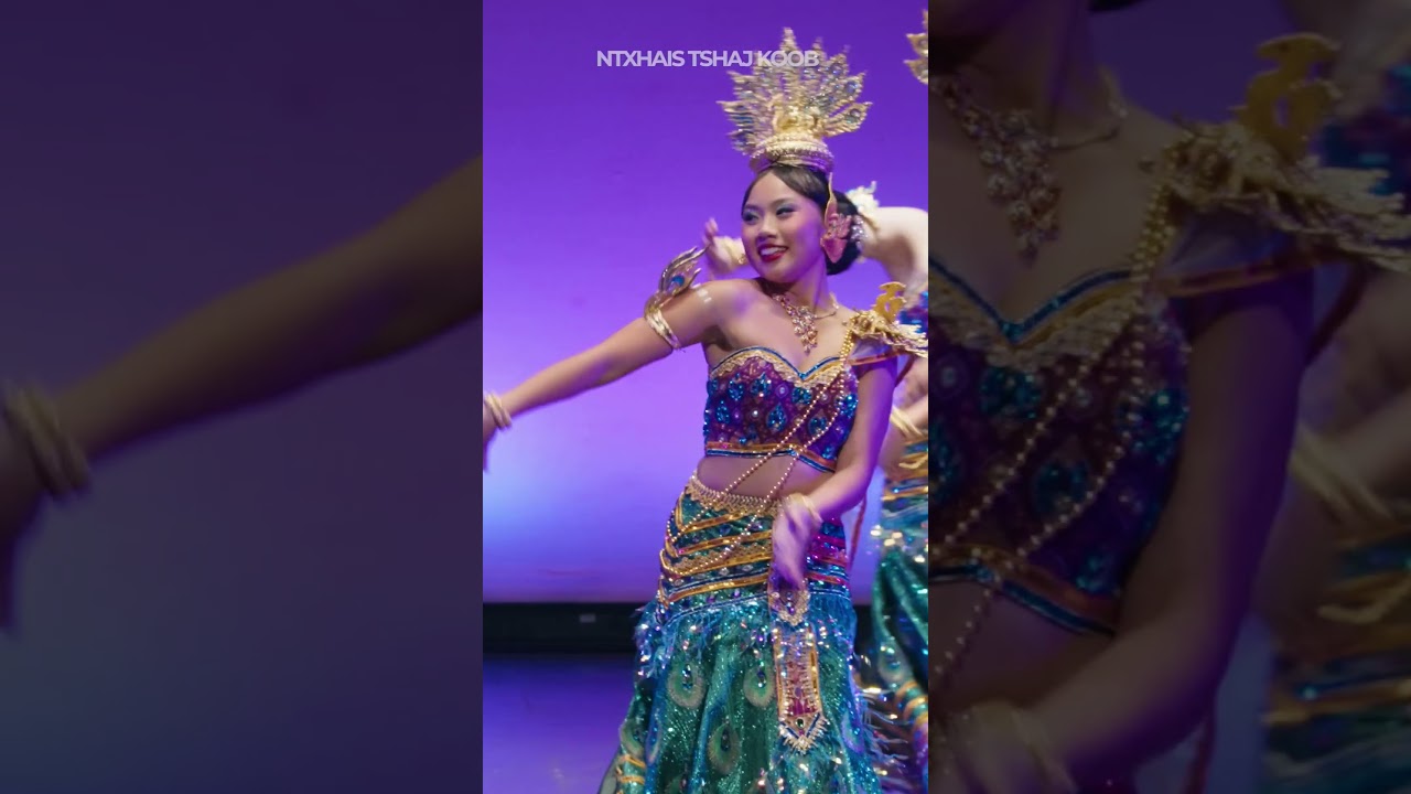 Hmong Dancer takes over the stage