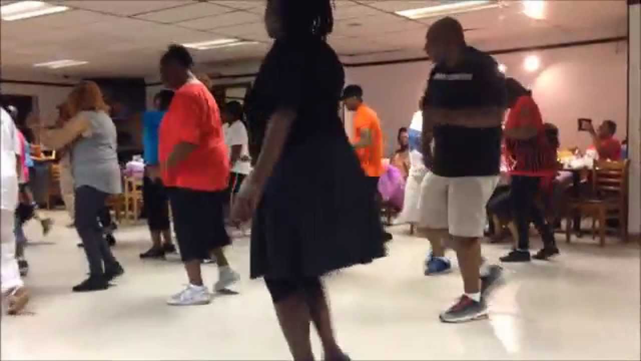 Line dancing @  Shining Star Lodge 