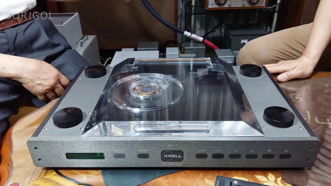 크렐 오디오 MD-1 CDT 수리 동영상 설명서 KRELL MD-1 cd turntable Repair Video Manual