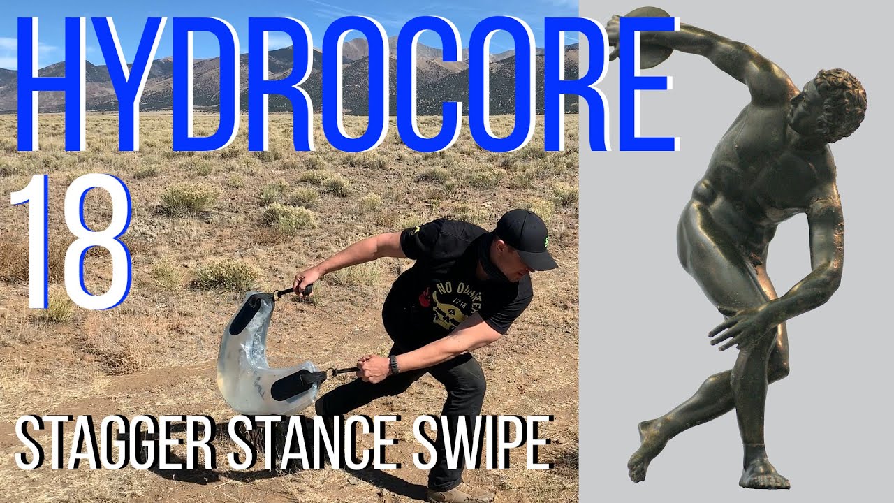 HydroCore 18 - stagger stance outside swipe - Discobolus of Myron
