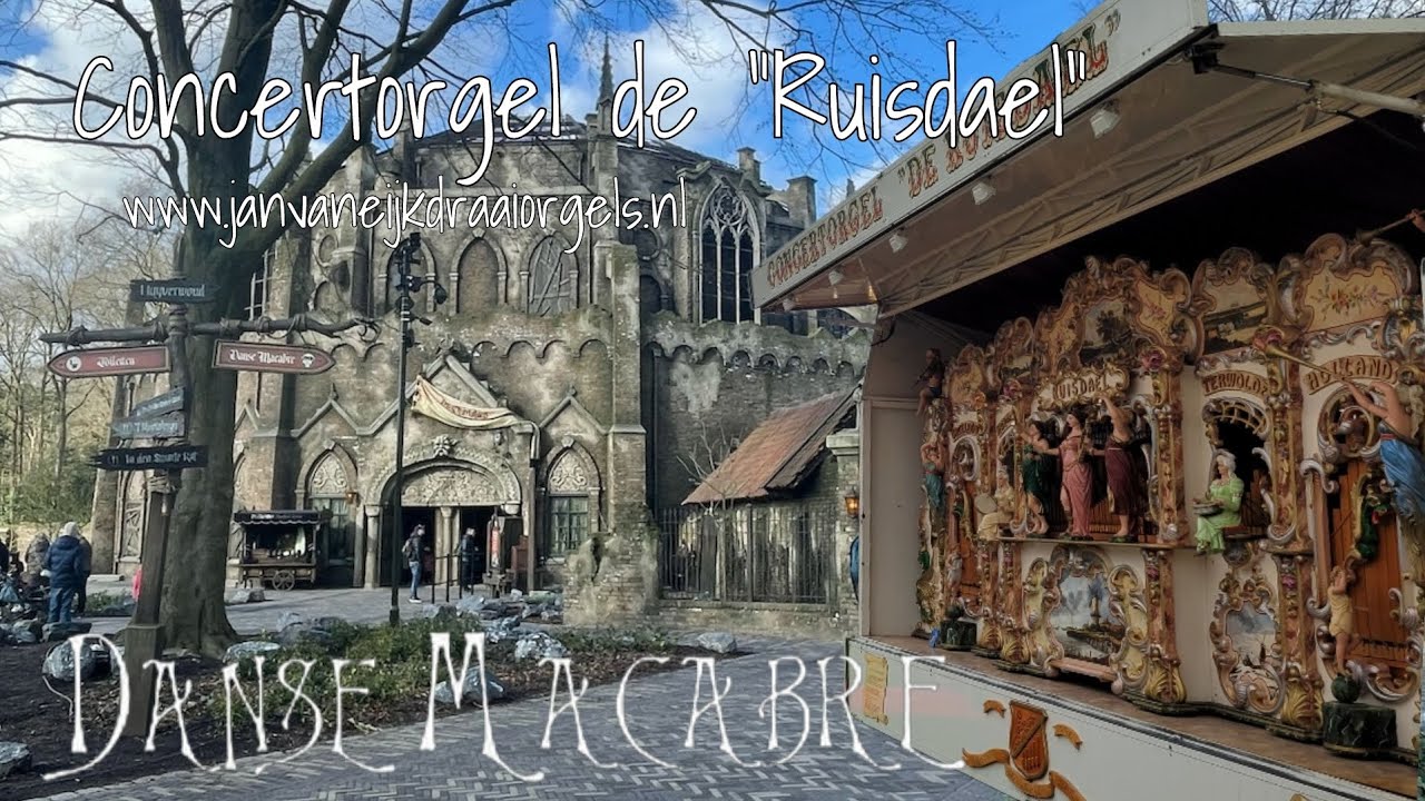 Draaiorgel de Ruisdael speelt Danse Macabre - J. Van Eijk Draaiorgels 