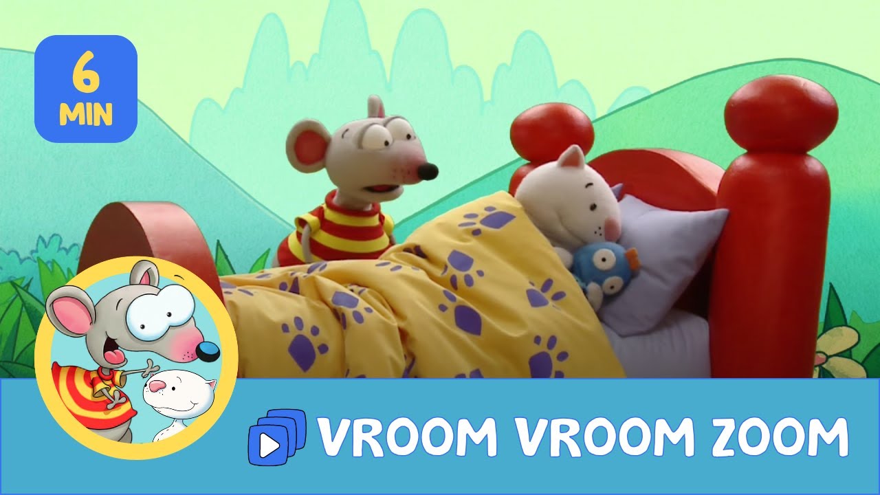 Toopy and Binoo | Binoo Sleeps In 🐱💤 | Vroom Vroom Zoom