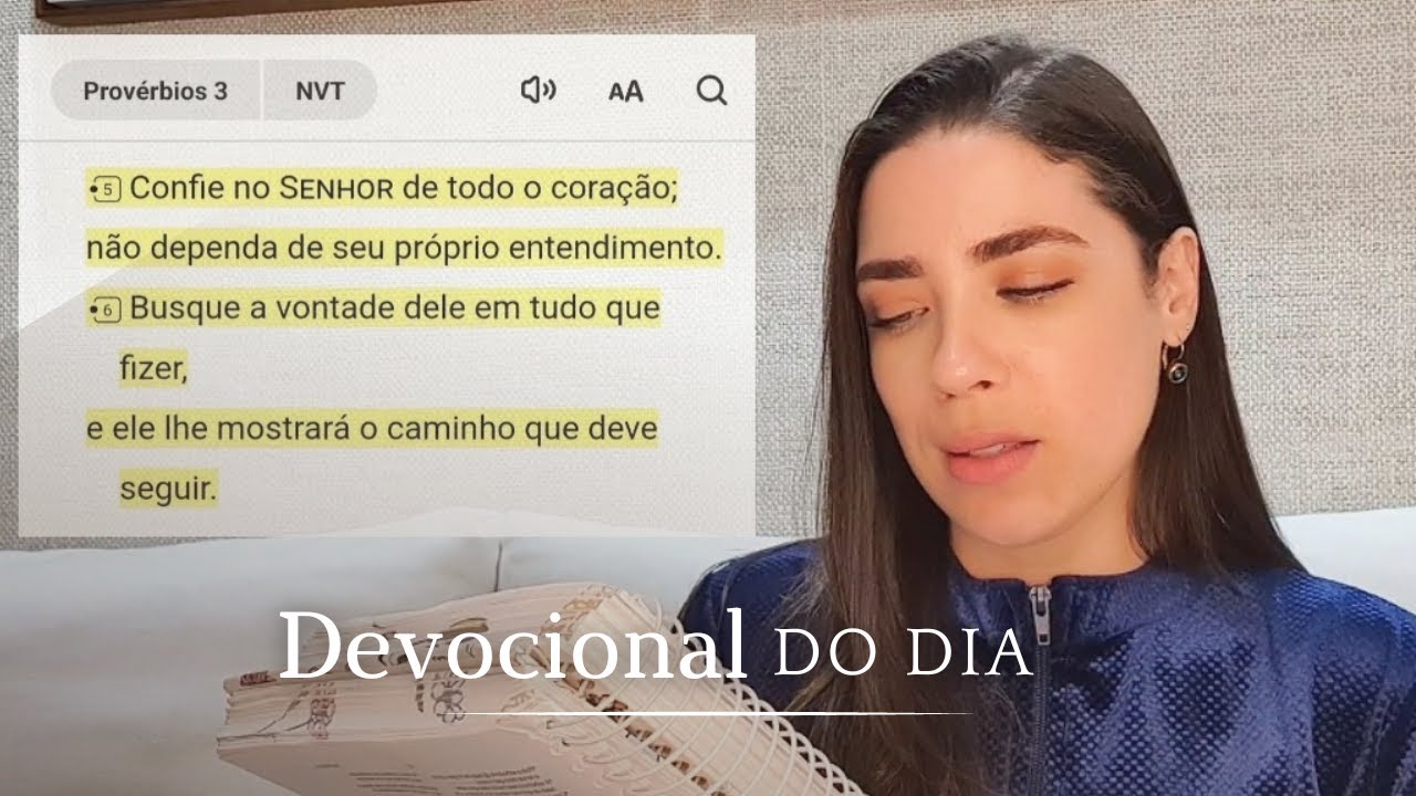 DEVOCIONAL | Confian&ccedil;a em Deus.