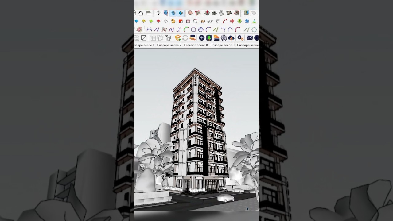 ✅Top rendering softwares for Sketchup🤩✨ #youtubeshorts #new #sketchup #ytshorts #viralvideo