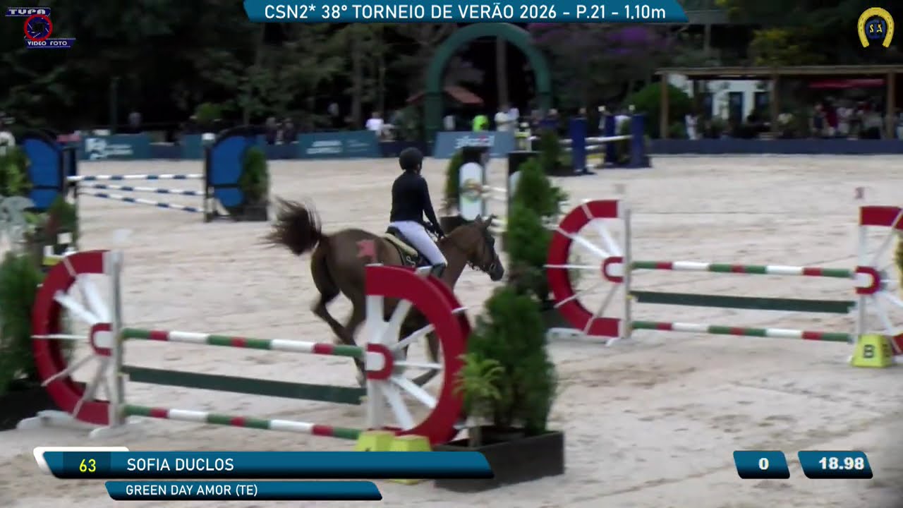CSN2* Torneio de Verão 2026 - Sofia Duclos/Green Day Amor - JCA - dia 1 - 0 pontos #equestrian