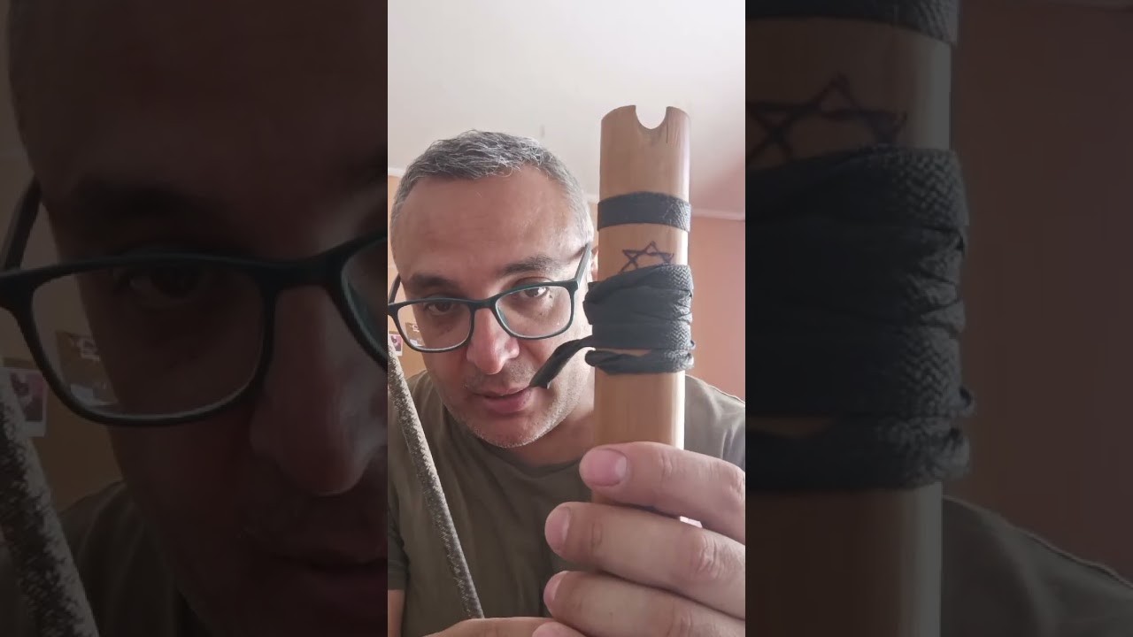 Corrijo el problema de la nota SI en una quena de bambú 