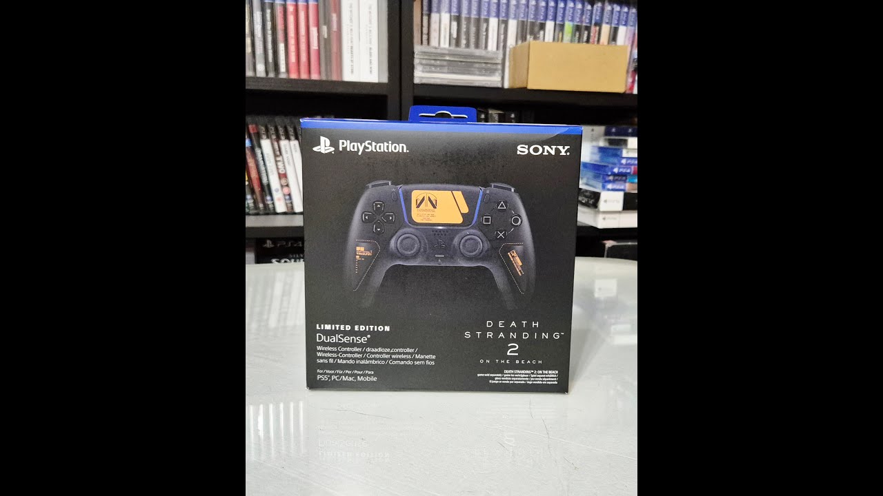 Death Stranding 2 On The Beach Limited Edition Dualsense Ps5 unboxing