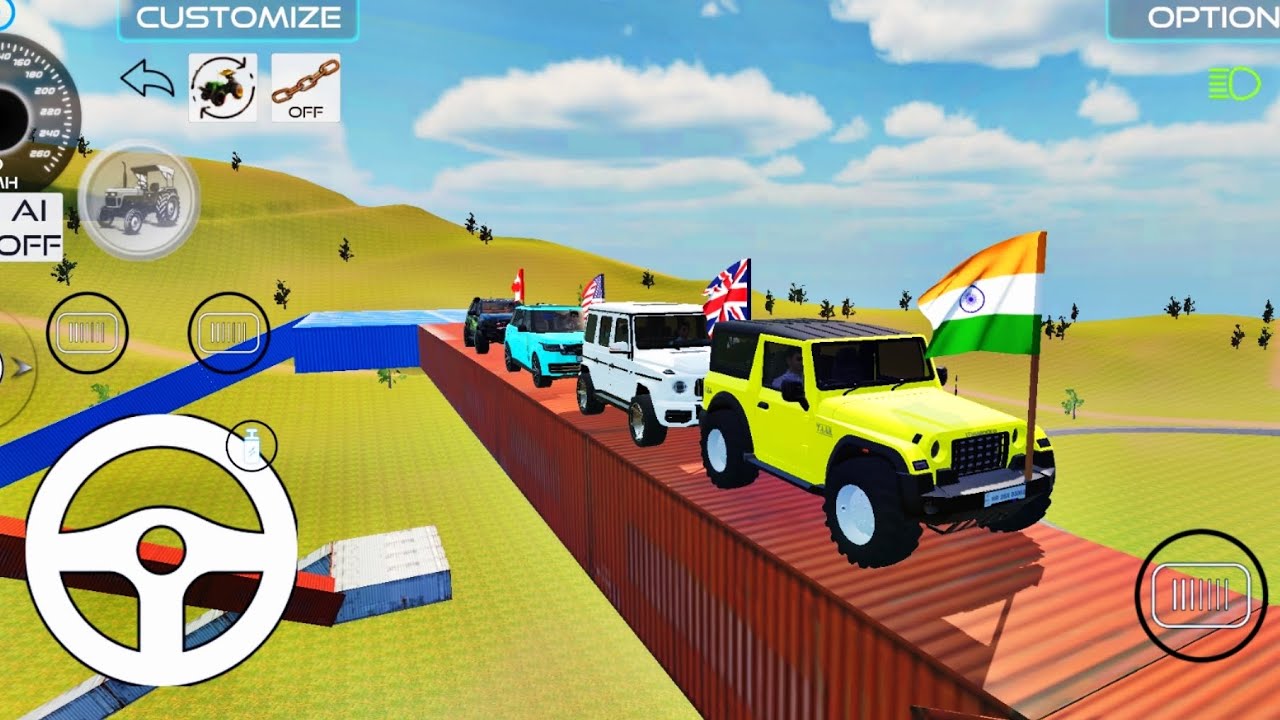 India Car Vs With Contry Car मुकाबला मैं कौन जितेगा!🔥💥🏆