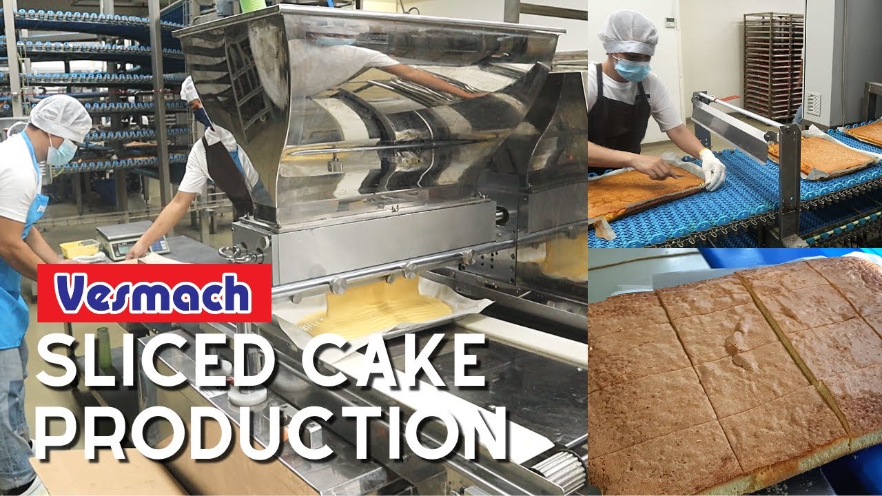 Sliced Cake Production by Vesmach