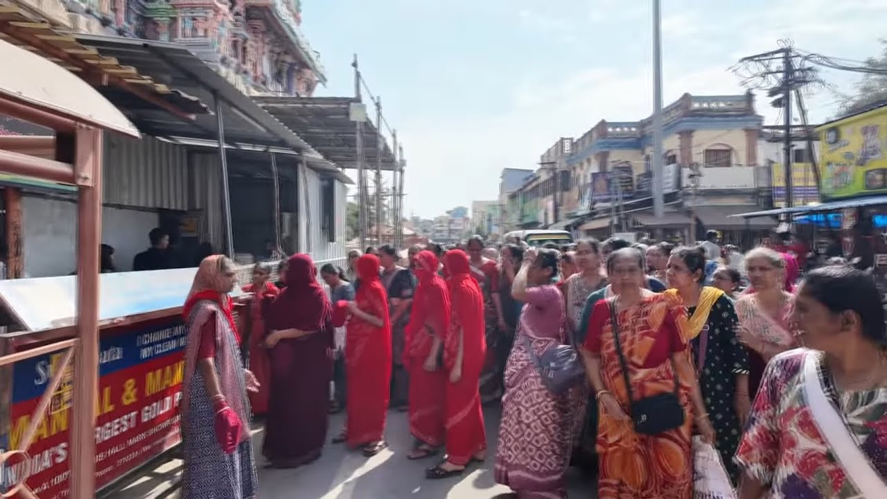 શ્રીરંગક્ષેત્ર વિભીષણ ને શ્રીરામે આપેલી મૂર્તિનાં દર્શન-કાવેરી સ્નાન….