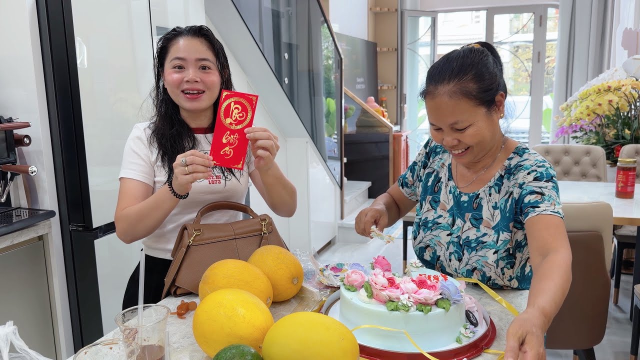 Phan Diễm B&iacute; mật tạo m&oacute;n qu&agrave; Bất ngờ cho Mẹ Chồng l&uacute;c nửa đ&ecirc;m v&agrave; C&aacute;i Kết chưa từng nghĩ tới