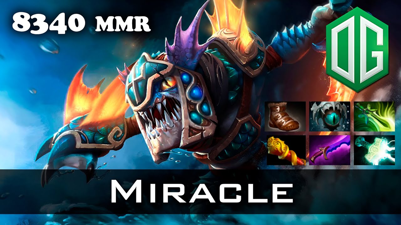 Dota 2 - Miracle Slark - 8340 MMR Ranked Match