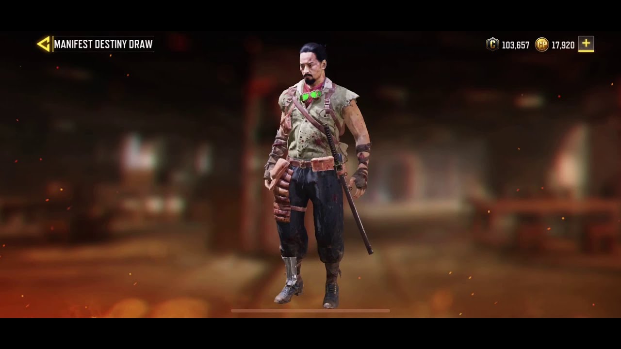 Cod Mobile Manifest Destiny American Bulldog Legendary HG40 Lucky Draw Opening