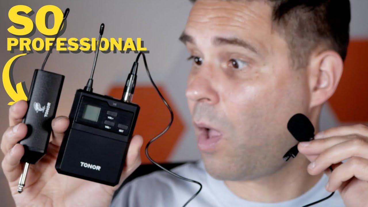 I Tested The Tonor Wireless Lavalier Mic Pack - Full Review