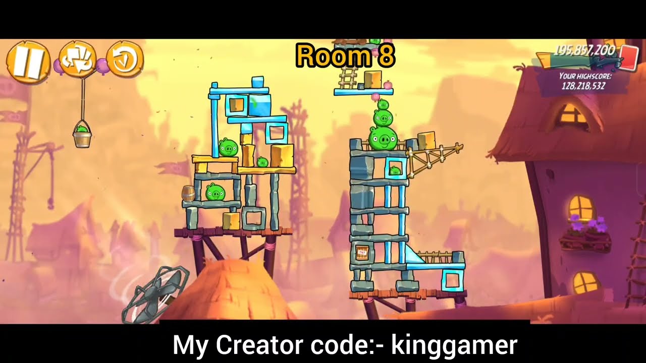 Angry birds 2 Clan Battle Today (19 march 2026) (no Shuffle) (14 Rooms) (135 High Ratio) (shade 4x)