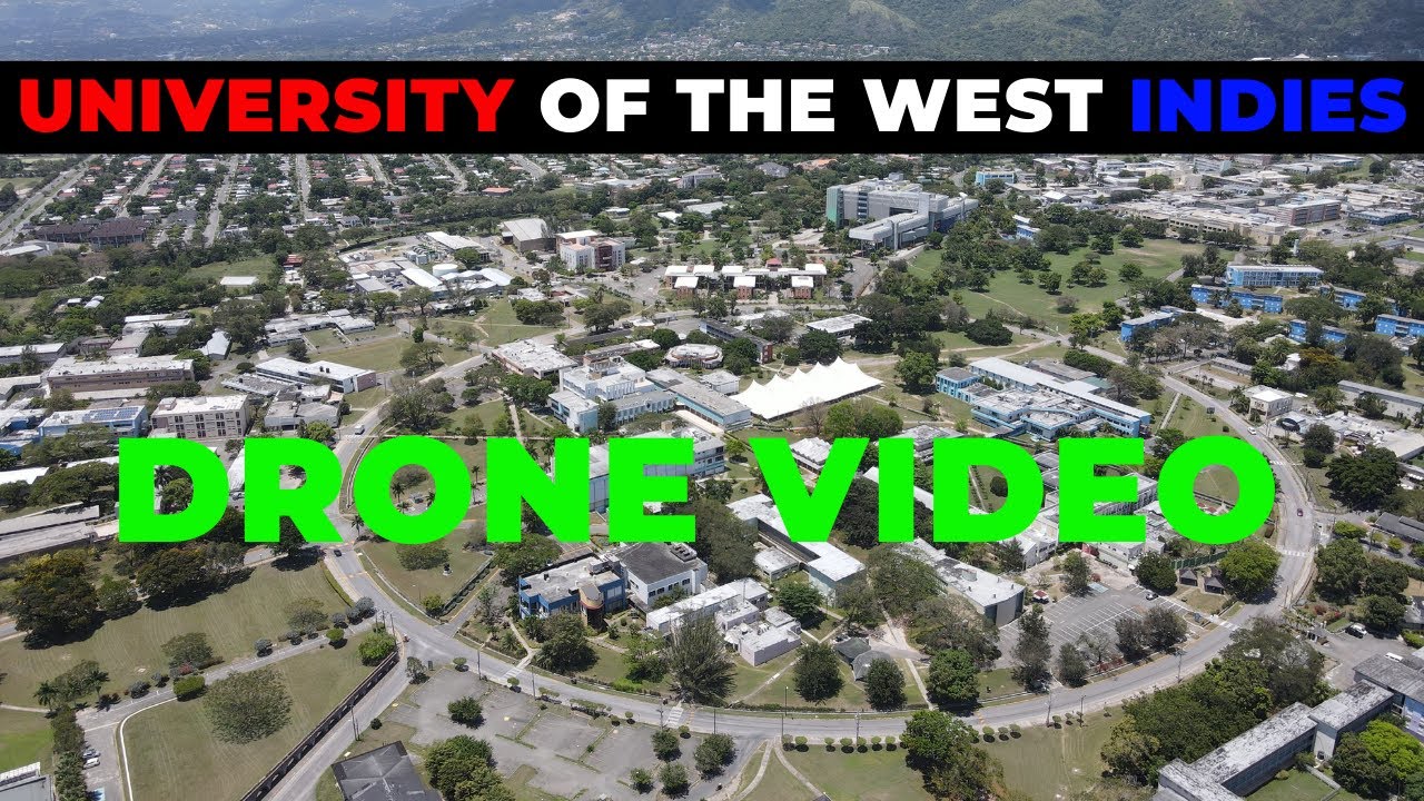 DRONE VIDEO TOUR OF THE UNIVERSITY OF THE WEST INDIES MONA CAMPUS (UWI) | KINGSTON | JAMAICA