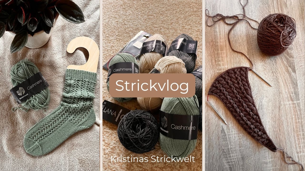 Folge 25/25 I Strickvlog I Oktoberpläne angehen I neues Projekt