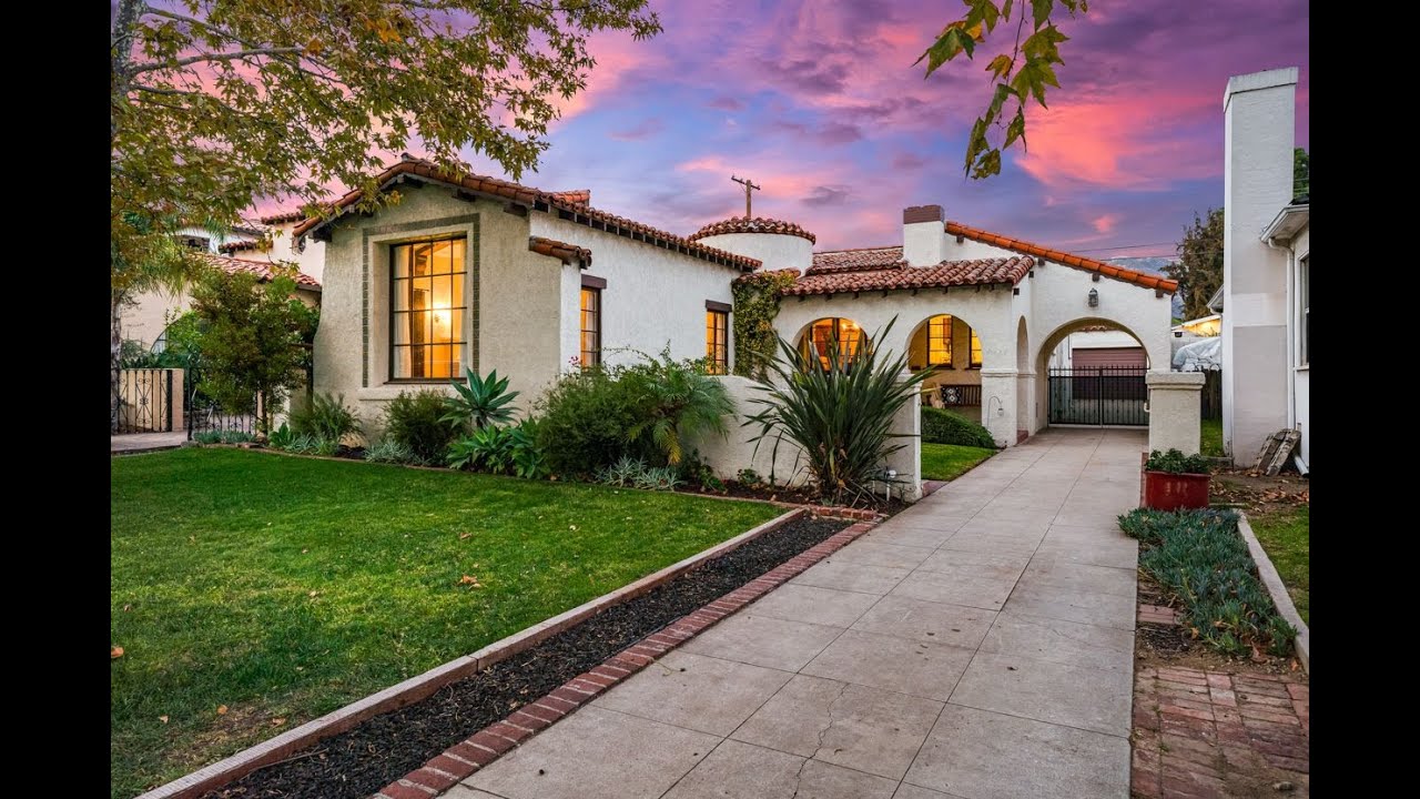 SOLD  | 1637 Country Club Dr. Glendale, CA  | Gorgeous Spanish Colonial Home | Glendale Woodlands