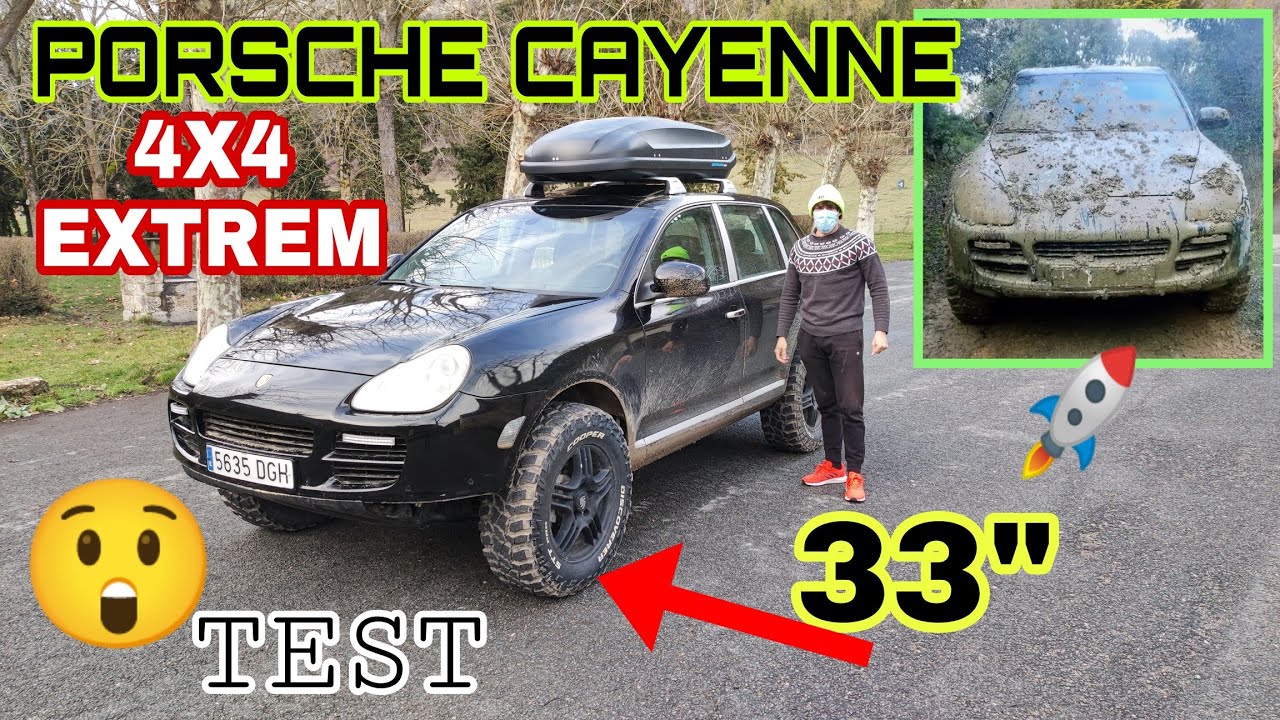 🏁Prueba PORSCHE Cayenne V8 4X4 Extreme Off Road con Ruedas 33