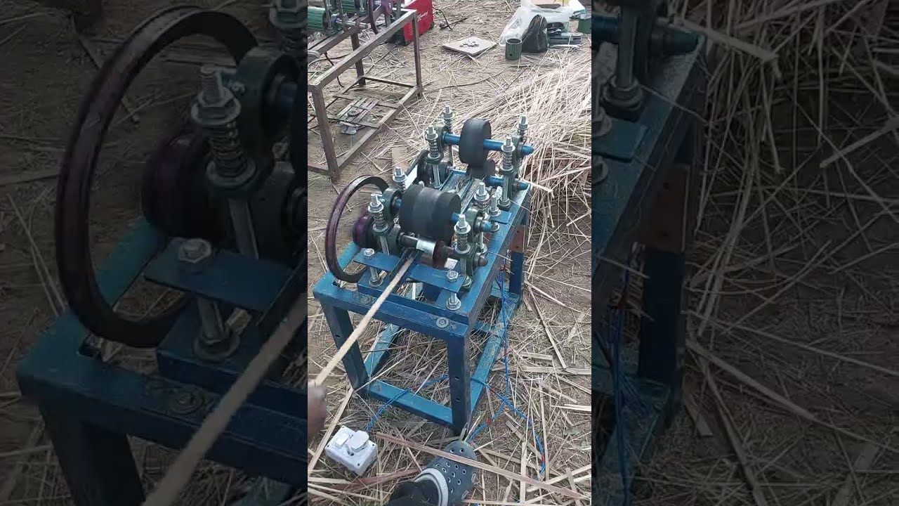 Bamboo broom making machine/ Jaru machine