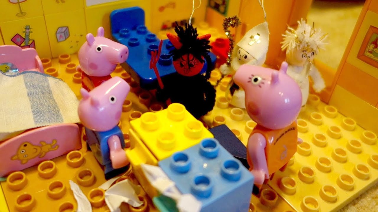 Prasátko Peppa, Čert, Mikuláš a Anděl, Peppa Pig
