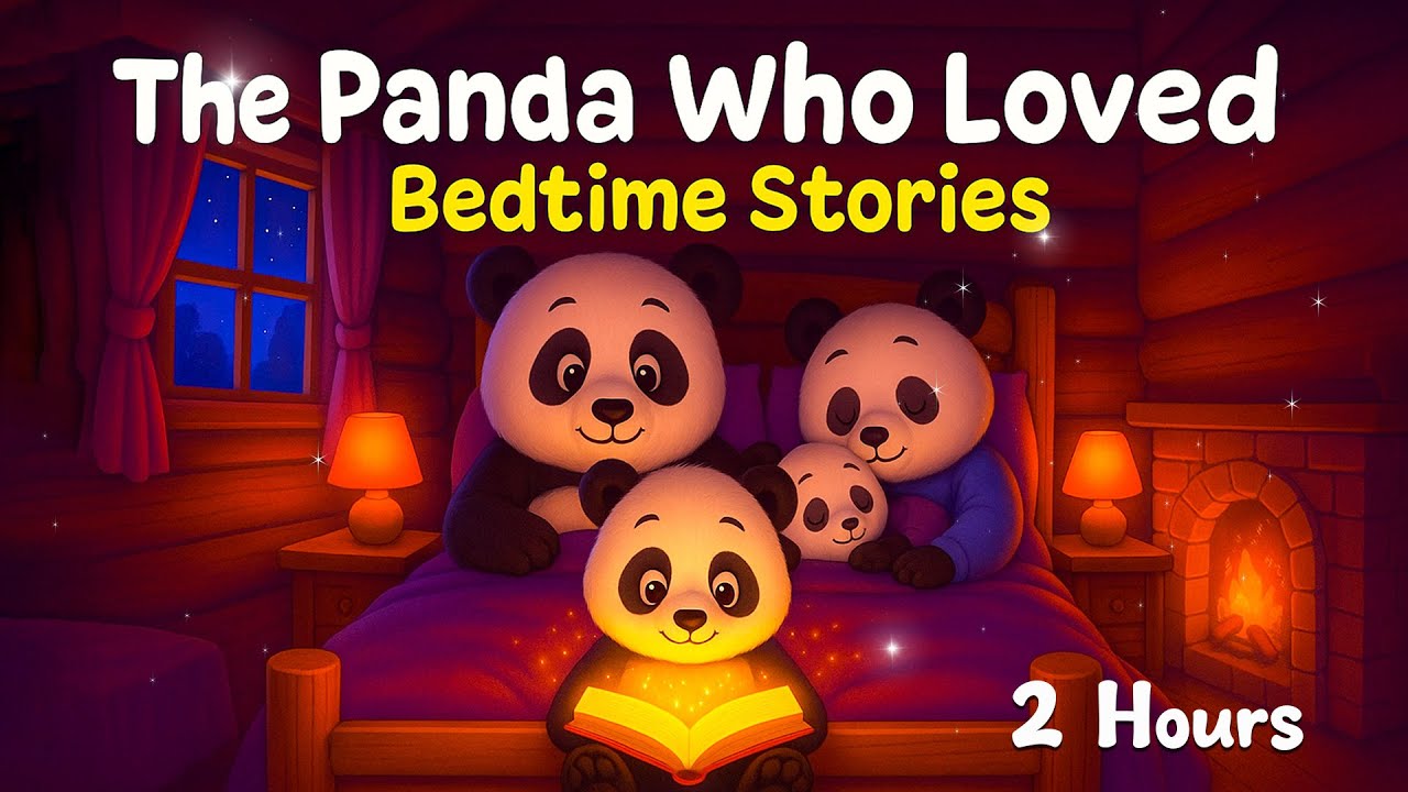 The Panda Who LOVED to Sleep 🐼  Relaxing Bedtime Tale to Help Kids Fall Asleep