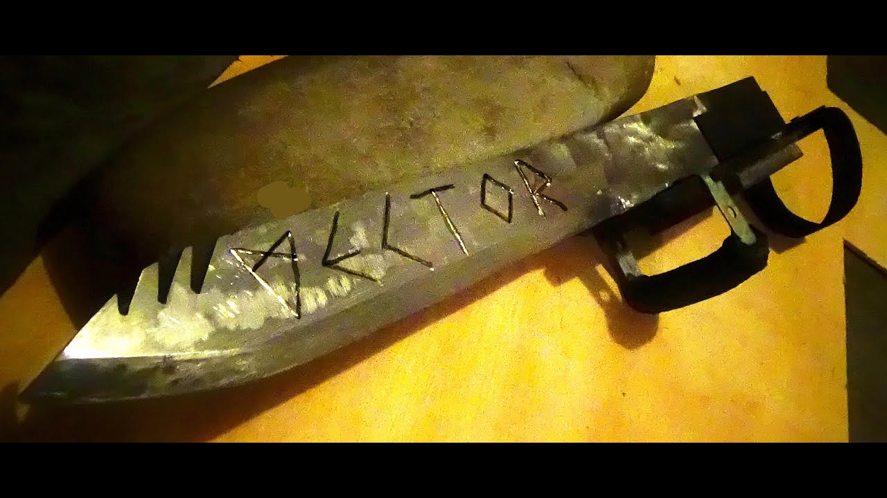 Making An Arm Mounted Blade