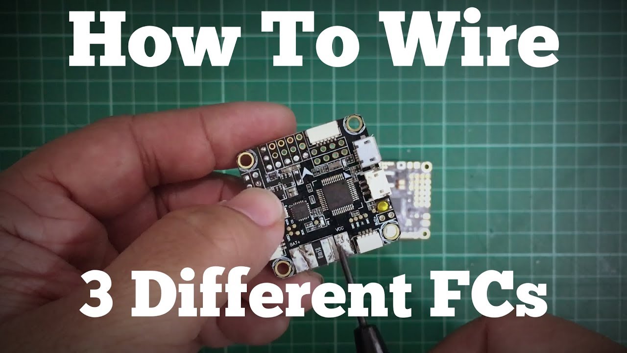 How to Wire Up 3 Different Flight Controllers