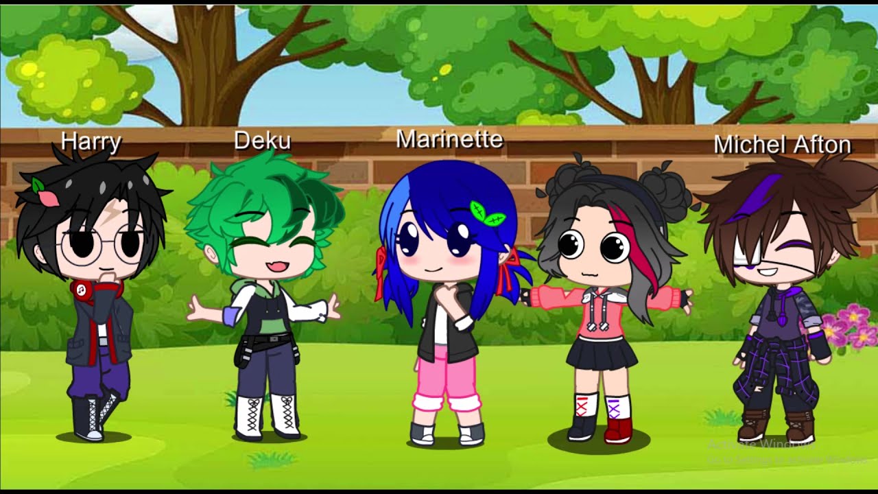 he said one day meme | { HP, MLB, FNAF, MHA } | Gacha Sarada | Credit and inspired by : Golden Moon