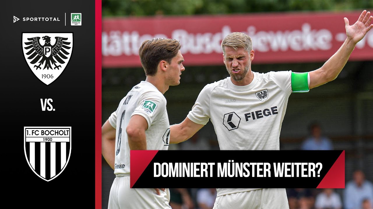 Wieder ein Torfestival in Münster? | SC Preußen Münster - 1.FC Bocholt | Regionalliga West