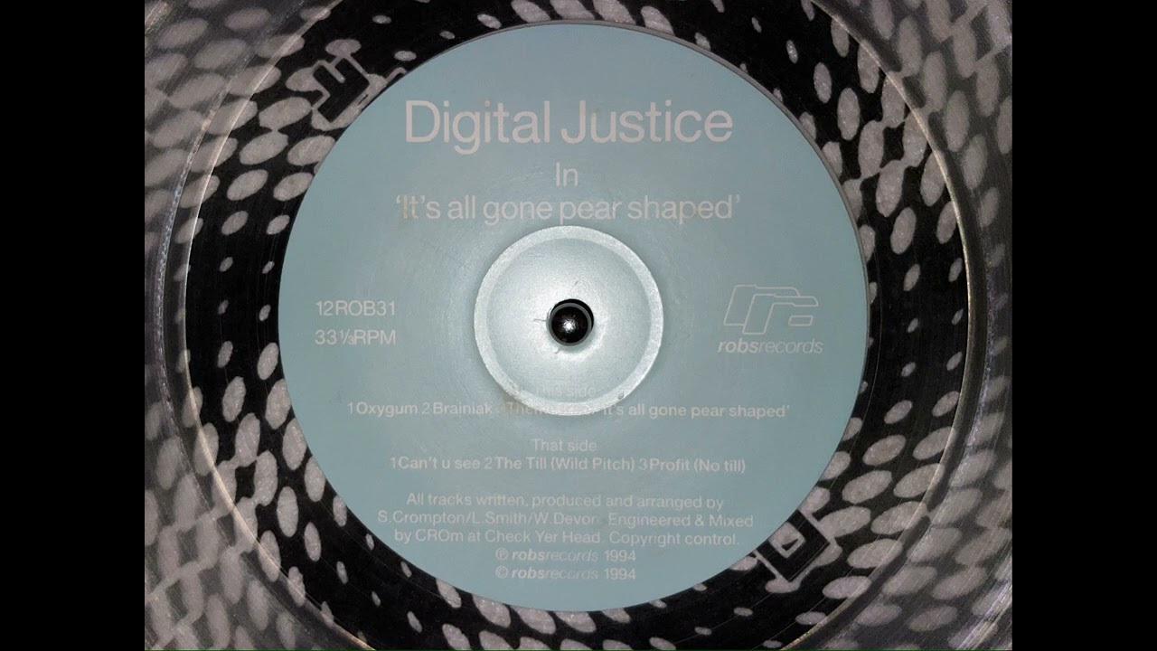 Digital Justice - Can't U See [Robs Records, 1994]
