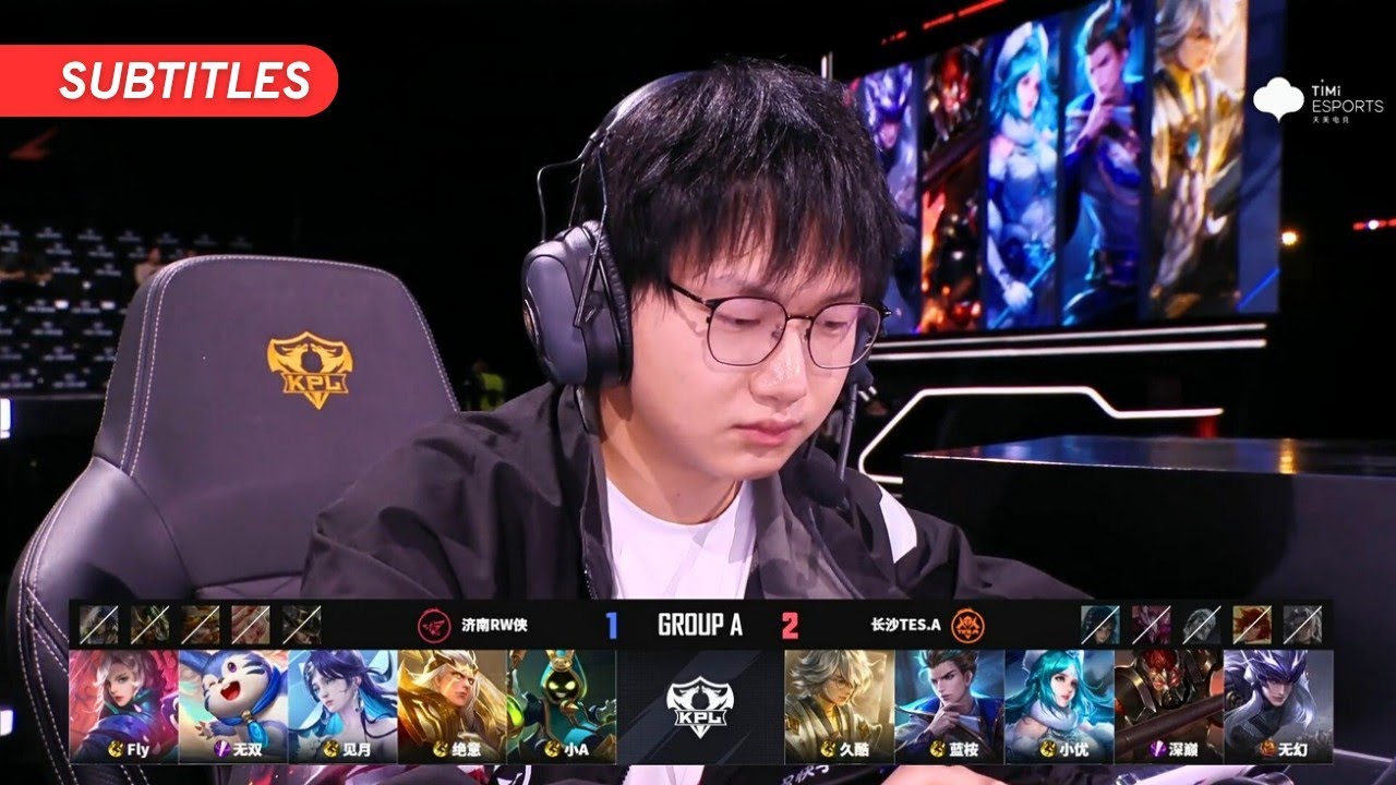 [STAGE 3 - G.A] 济南RW侠 vs 长沙TES.A | 2025 KPL Spring Split #honorofkings #kpl2025