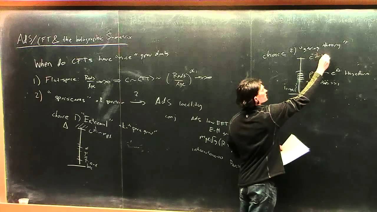 Liam Fitzpatrick - AdS/CFT and the Holographic S Matrix