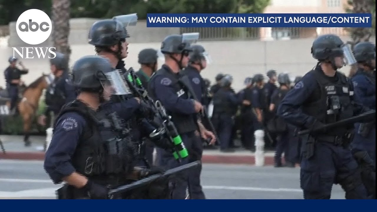 Los Angeles immigration protests intensify