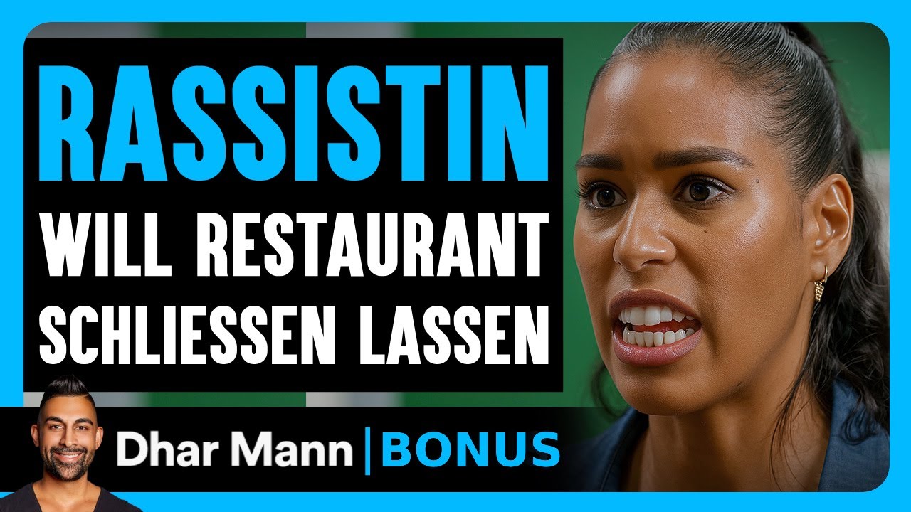 EINE RASSISTIN Will Ihr Restaurant Schliessen Lassen | Dhar Mann Studios Bonus